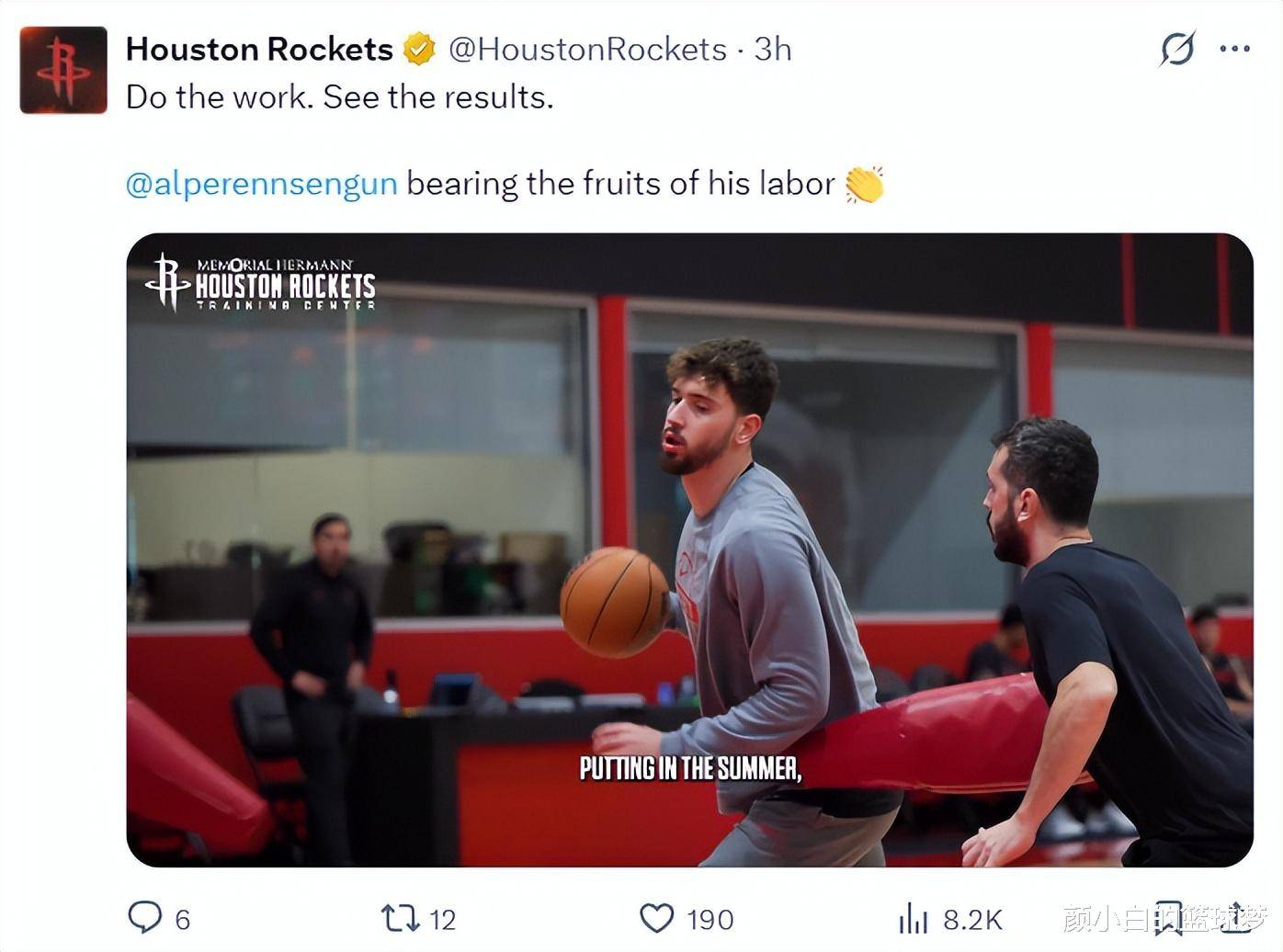 Leisu-关于休斯敦火箭训练开放日，今夜止住颓势引欢呼，NBA总决赛在即，年轻球员得到机会的信息